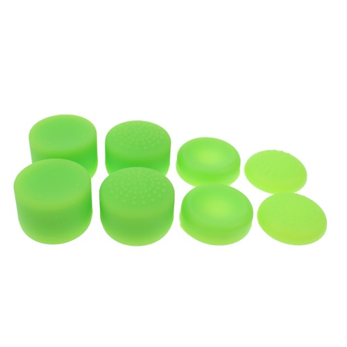 4 PAIRS OF SILICONE GRIPS, DIFFERENT SIZES, SUITABLE FOR XBOX ONE AND PS4